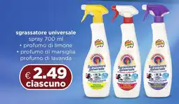 Acqua & Sapone CHANTECLAIR sgrassatore universale spray offerta