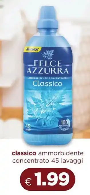 Acqua & Sapone FELCE AZZURRA classico ammorbidente concentrato offerta