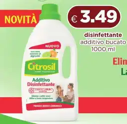 Acqua & Sapone Citrosil disinfettante additivo bucato offerta