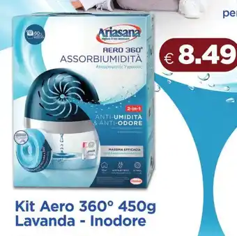 Acqua & Sapone Ariasana Kit Aero 360° Lavanda - Inodore offerta