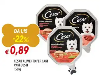 Famila Cesar alimento per cani offerta