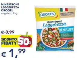 Esselunga Minestrone leggerezza orogel surgelato, offerta