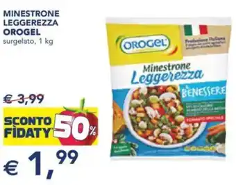 Esselunga Minestrone leggerezza orogel surgelato, offerta