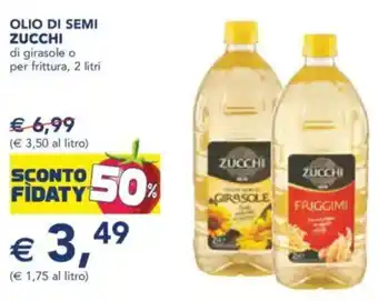 Esselunga Olio di semi zucchi di girasole o per frittura, offerta