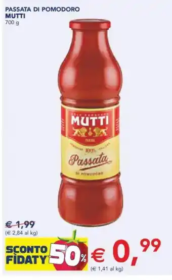 Esselunga Passata di pomodoro mutti offerta