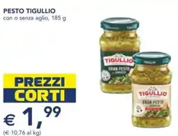 Esselunga Pesto tigullio con o senza aglio, offerta