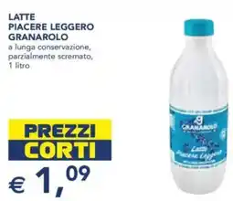 Esselunga Latte piacere leggero granarolo a lunga conservazione, parzialmente scremato, offerta