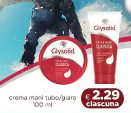 Acqua & Sapone Glysolid crema mani tubo/giara offerta