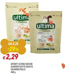 Famila Affinity ultima nature alimento gatto adulto salmone/pollo offerta