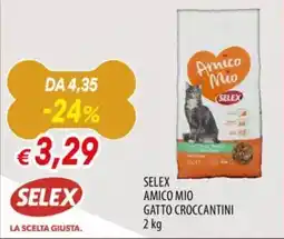 Famila Selex amico mio gatto croccantini offerta