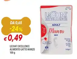 Famila Lechat excellence alimento gatto manzo offerta