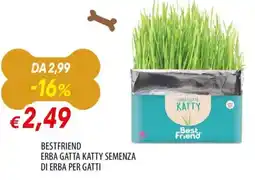 Famila Bestfriend erba gatta katty semenza di erba per gatti offerta