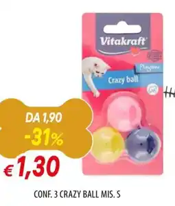 Famila Conf. 3 crazy ball mis. s offerta