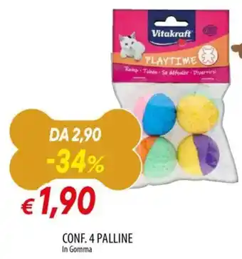 Famila Conf. 4 palline offerta