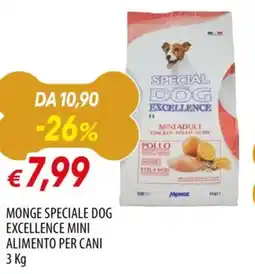 Famila Monge speciale dog excellence mini alimento per cani offerta