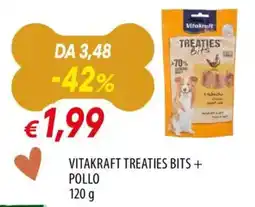 Famila Vitakraft treaties bits + pollo offerta