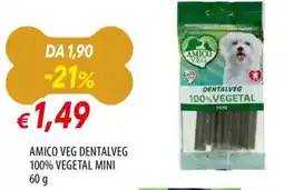 Famila Amico veg dentalveg 100% vegetal mini offerta