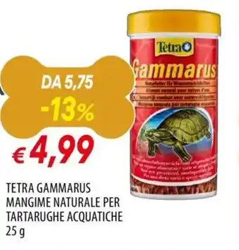 Famila Tetra gammarus mangime naturale per tartarughe acquatiche offerta