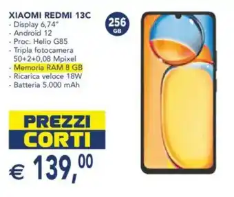 Esselunga Xiaomi redmi 13c offerta