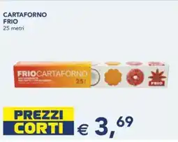 Esselunga Cartaforno frio 25 metri offerta