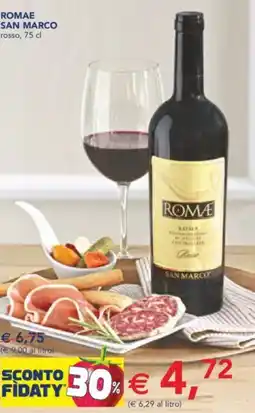 Esselunga Romae san marco rosso, offerta