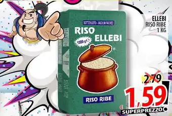 Il Genio Supermercato Ellebi riso ribe offerta