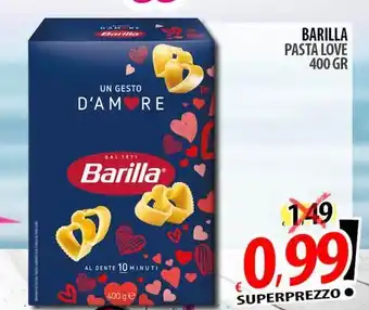 Il Genio Supermercato Barilla pasta love offerta