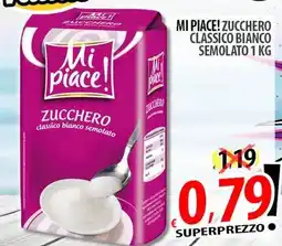 Il Genio Supermercato Mi piace! zucchero classico bianco semolato offerta