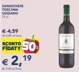 Esselunga Sangiovese toscana uggiano offerta