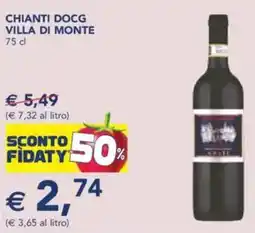 Esselunga Chianti docg villa di monte offerta