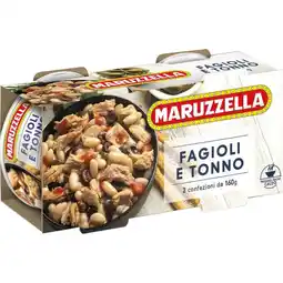 Qui Discount TONNO E FAGIOLI/ TONNO E PISELLI ALL'OLIO DI OLIVA 160 G X 2 offerta