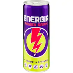 Qui Discount ENERGY POWER DRINK CLASSICO/ZERO PFANNER 250 ML offerta