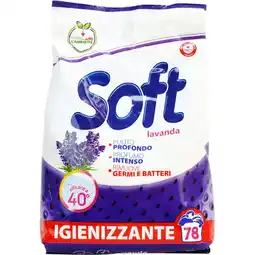 Qui Discount DETERSIVO LAVATRICE SOFT LAVANDA/CLASSICO BIANCO INTENSO 78 LAVAGGI offerta