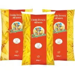 Qui Discount PASTA ALL'UOVO LA BRIGANTELLA TRAFILE ASSORTITE 500 G offerta