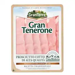 Qui Discount PROSCIUTTO COTTO GRANTENERONE GRANTERRE 110 G offerta