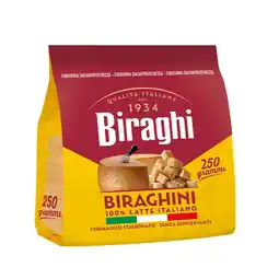 Qui Discount BIRAGHINI CUBETTI SACCHETTO 250 G offerta