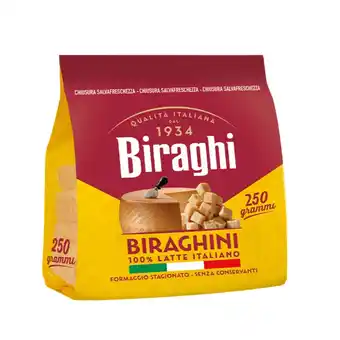 Qui Discount BIRAGHINI CUBETTI SACCHETTO 250 G offerta