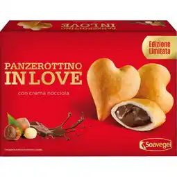 Qui Discount PANZEROTTINO IN LOVE CREMA NOCCIOLA 200 G offerta