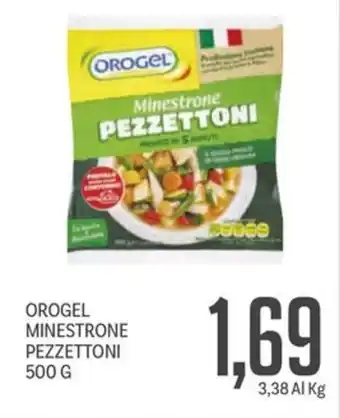 Supermercati Piccolo Orogel minestrone pezzettoni offerta