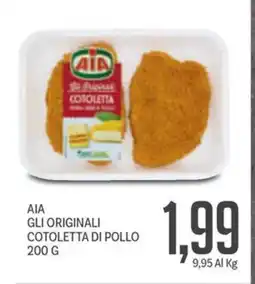 Supermercati Piccolo Aia gli originali cotoletta di pollo offerta