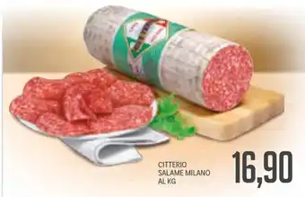 Supermercati Piccolo Citterio salame milano offerta