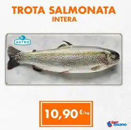 Iper Tosano Trota salmonata intera offerta