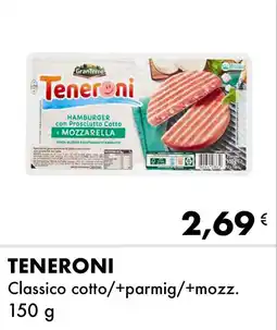 Iper Tosano TENERONI Classico cotto/+parmig/+mozz. offerta