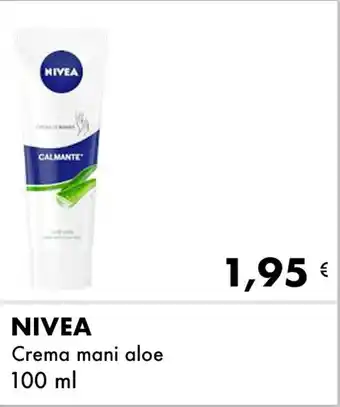 Iper Tosano NIVEA Crema mani aloe offerta