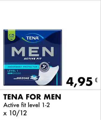 Iper Tosano TENA FOR MEN Active fit level 1-2 offerta