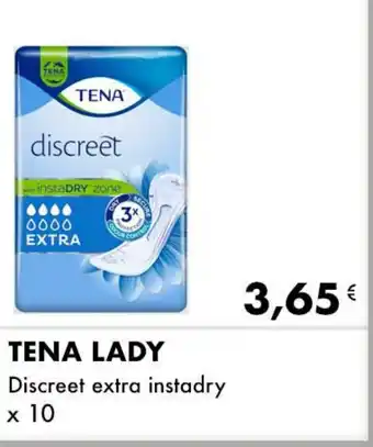 Iper Tosano TENA LADY Discreet extra instadry offerta