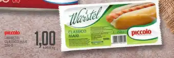 Supermercati Piccolo Piccolo i würstel classico maxi offerta