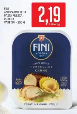 Supermercati Piccolo Fini antica bottega pasta fresca ripiena offerta