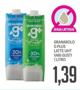 Supermercati Piccolo Granarolo g plus latte uht vari gusti offerta