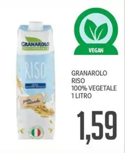 Supermercati Piccolo Granarolo riso 100% vegetale offerta